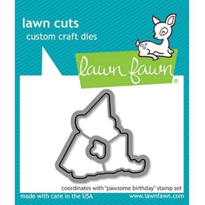 Lawn Fawn Lawn Cuts - Pawsome Birthday